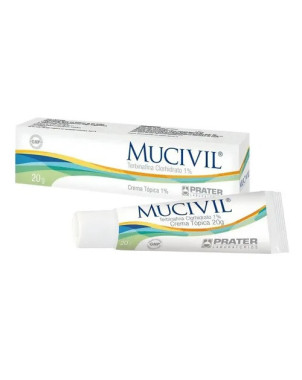 Mucivil Crema 1% 20 g