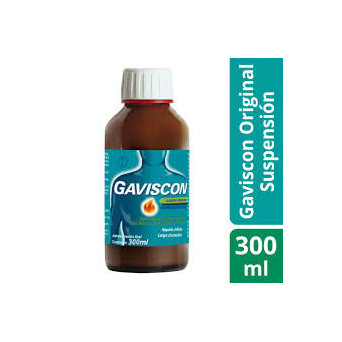 Gaviscon Suspension Oral Sabor Menta 300 Ml