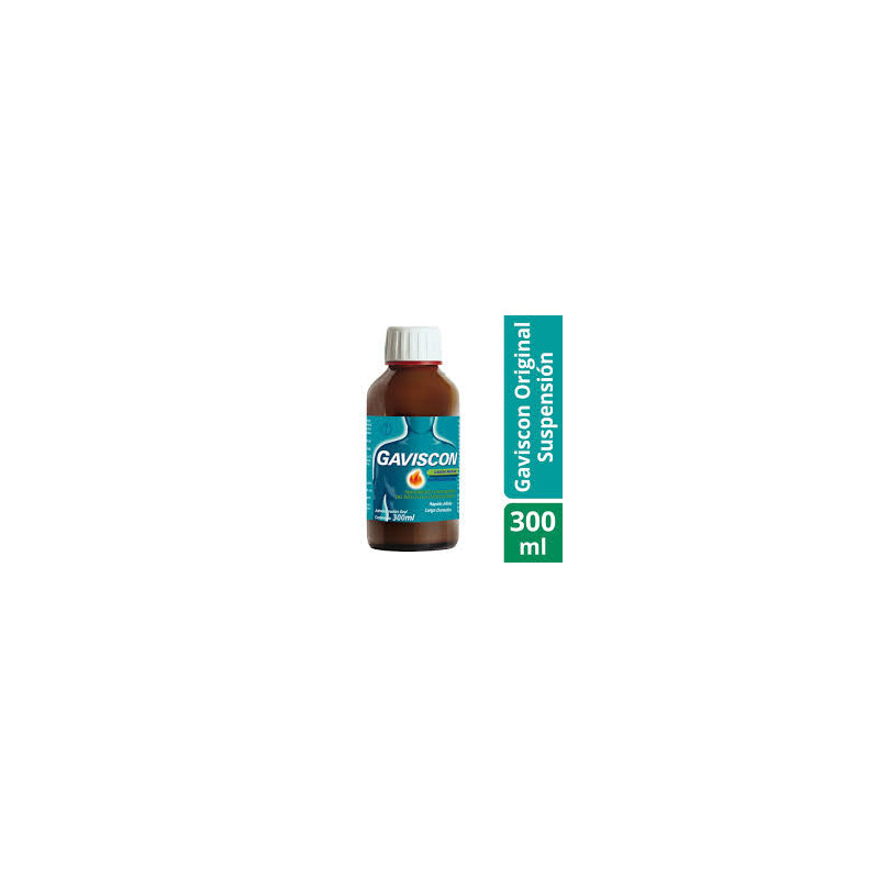 Gaviscon Suspension Oral Sabor Menta 300 Ml
