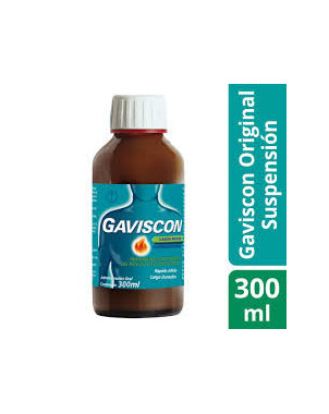 Gaviscon Suspension Oral Sabor Menta 300 Ml