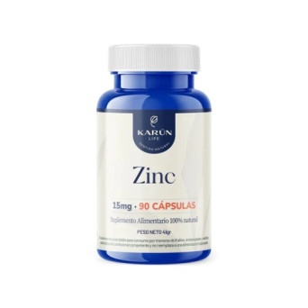 Zinc 15 Mg 90 Capsulas Karunlife
