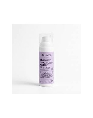 Crema Facial Propóleo Niacinamida Matico Tea Tree 50 g El Alba
