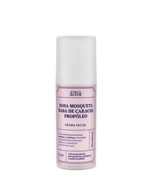 Crema Facial Rosa Mosqueta Baba de Caracol Propóleo 50 ml El Alba