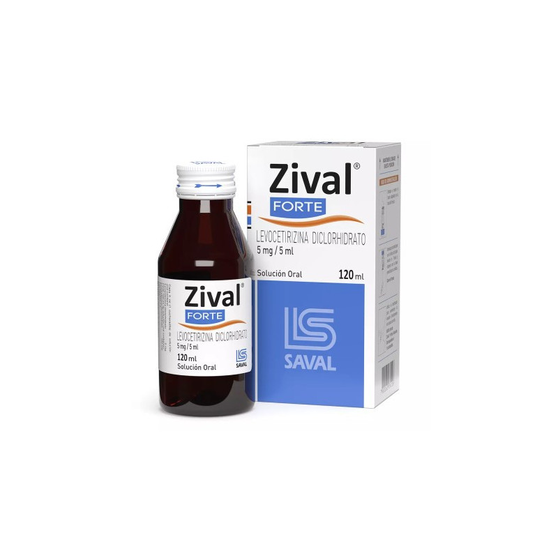 Zival Forte 5mg/5ml 120 Ml    VENCE 10/2026   STOCK 1