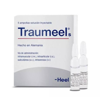Traumeel Ampollas Inyectables 5 ampollas