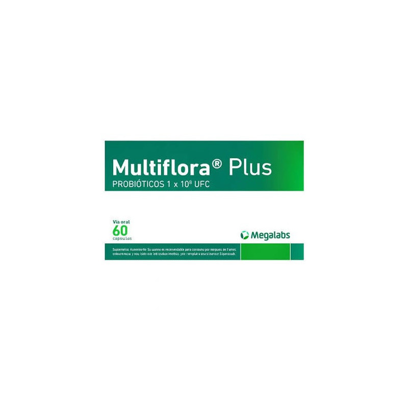 Multiflora Plus 60 cápsulas   VENCE 10/2026   STOCK 1