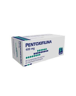 Pentoxifilina 40 mg x 30 comp