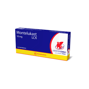 Montelukast 10 Mg 30 Comprimidos Lab Chile