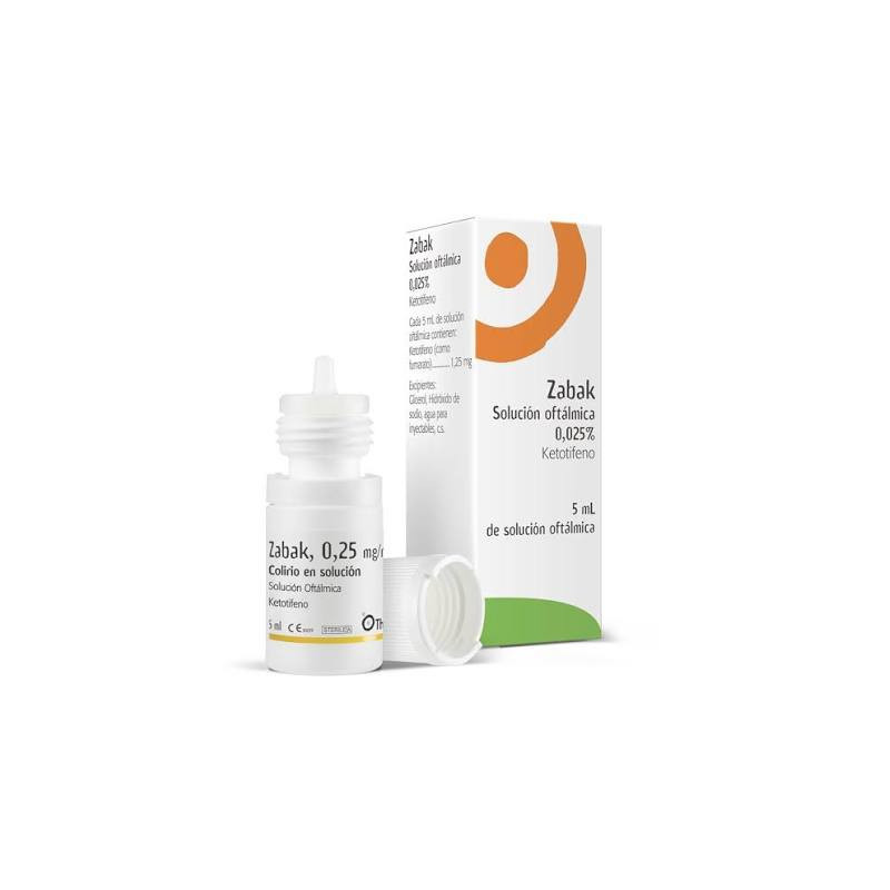 Zabak 0.025% Solución Oftálmica 5 mL