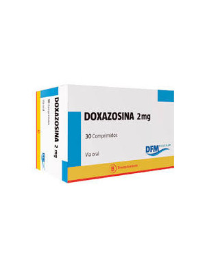Doxazosina 2 Mg 30 Comprimidos DFM