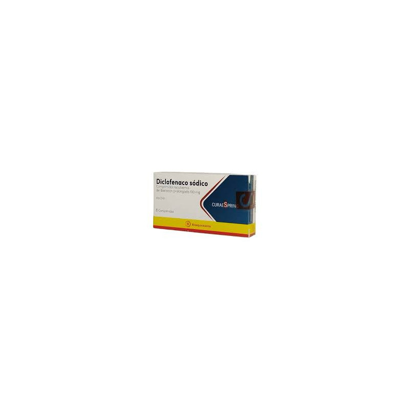 Diclofenaco Sodico 100 Mg 8 Comp. CuraeSpring