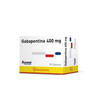 Gabapentina 400 Mg 30 Capsulas Lab Ascend