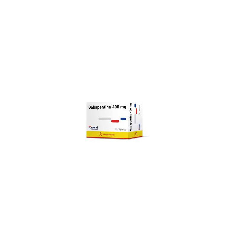 Gabapentina 400 Mg 30 Capsulas Lab Ascend