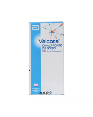 Valcote 500 mg x 50 comp Comprimidos con Recubrimiento Entérico   VENCE 11/2026   STOCK 1