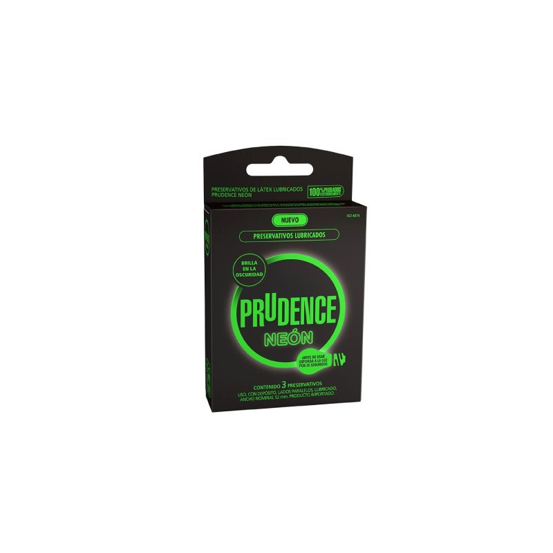 Prudence Preservativo Neon X 3 Und