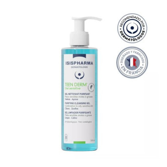 Teen Derm Gel Sensitive 250 Ml Isispharma