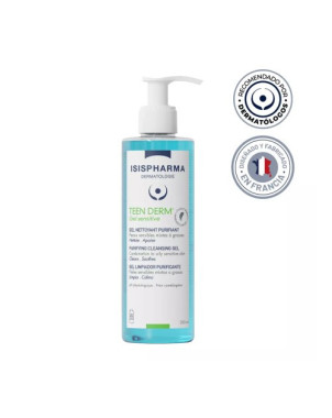Teen Derm Gel Sensitive 250 Ml Isispharma