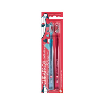Curaprox 5460 Ultra Soft Love Edition Cepillo Dental Pack 2 Unidades