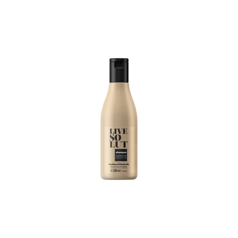 Shampoo Keratina Live Solut 330 Ml   VENCE 11/2026   STOCK 1