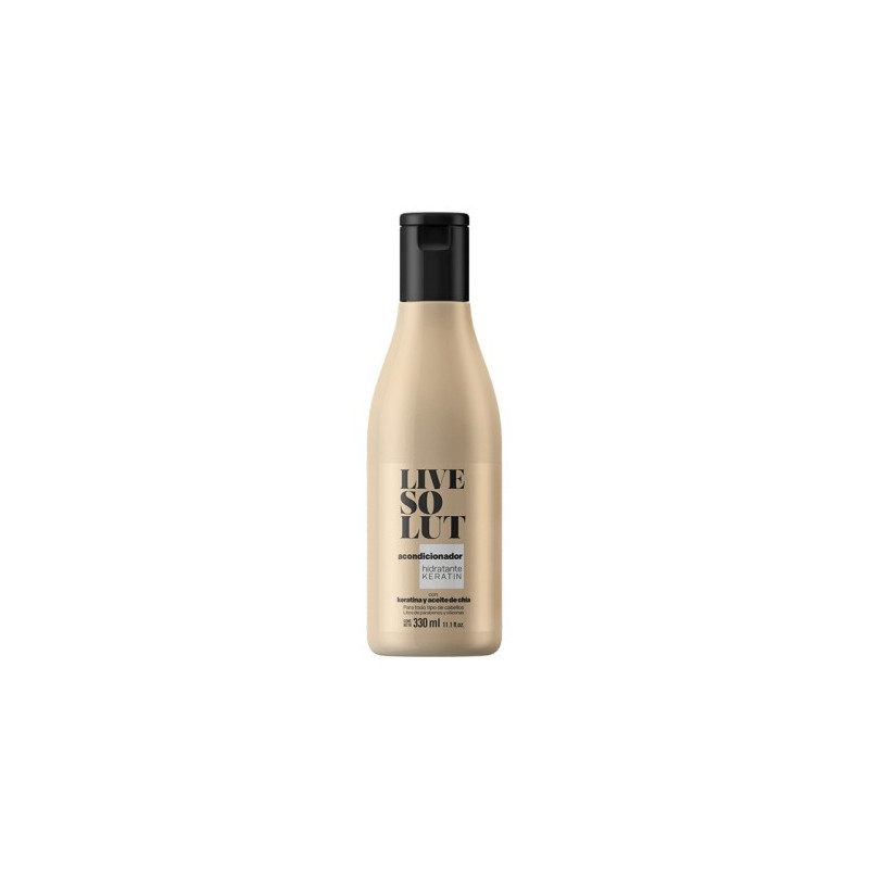 Acondicionador Keratina Live Solut  330 Ml   VENCE 11/2026   STOCK 1