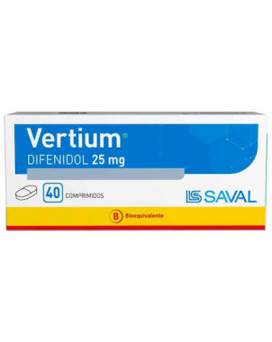 Vertium 25 mg 40 comp