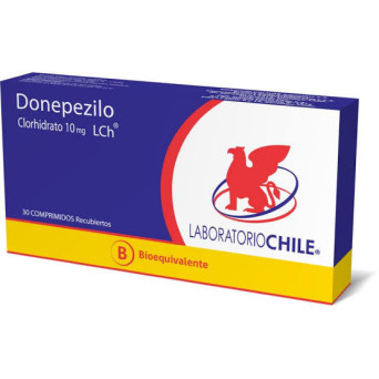 Donepezilo 10 Mg 30 Comp. Recubiertos Lab Chile