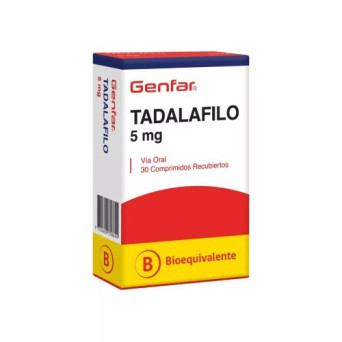 Tadalafilo 5 Mg 30 Comp. Rec. Genfar