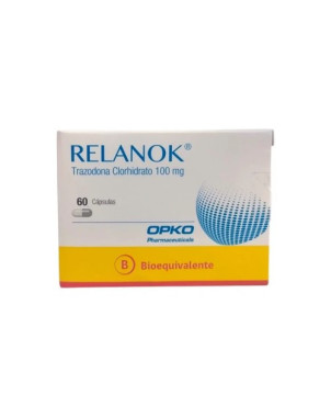 Relanok 100 Mg 60 Capsulas