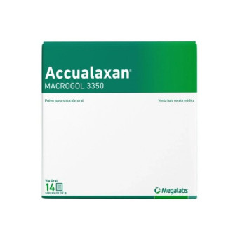 Accualaxan Macrogol 3350 17g 14 Sobres
