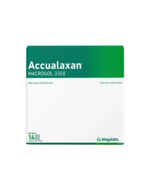 Accualaxan Macrogol 3350 17g 14 Sobres
