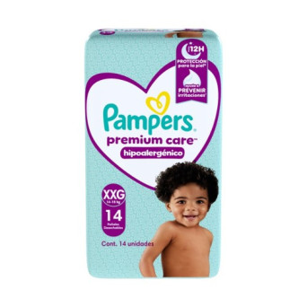 Pampers Premium Care XXG X 14 Un.