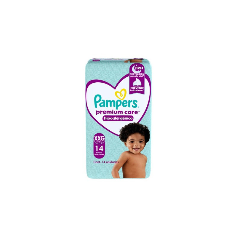 Pampers Premium Care XXG X 14 Un.