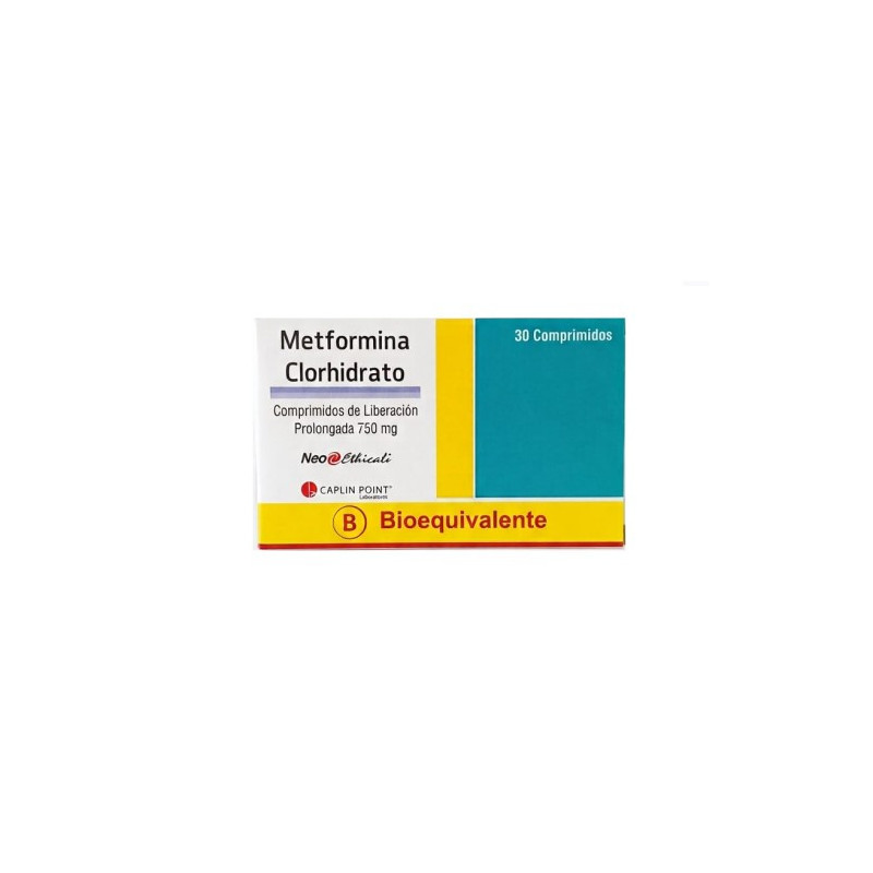 Metformina 750 Mg 30 Comp. LP Lab Neo Ethicals