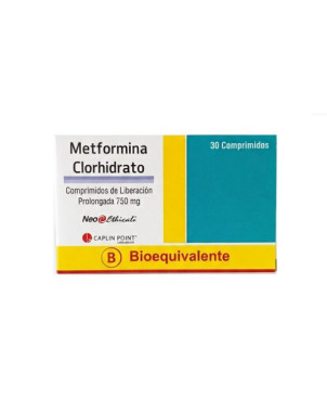 Metformina 750 Mg 30 Comp. LP Lab Neo Ethicals