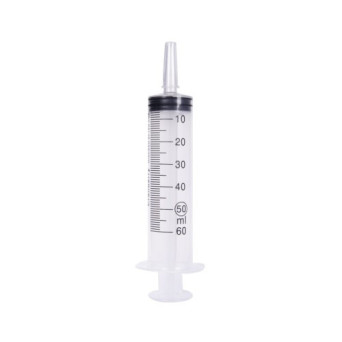 Jeringa 60 Ml Sin Aguja Punta Cateter Reutter