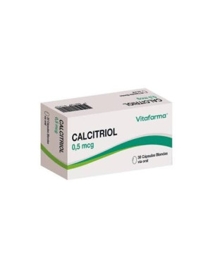 Calcitriol 0.5 Mcg 30 Caps Reutter