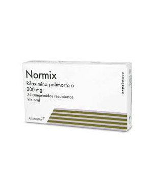 Normix 200 Mg 24 Comprimidos Recubiertos