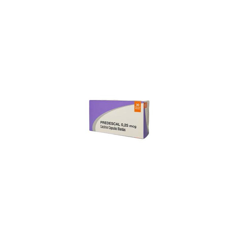 Predescal 0.25 Mcg 30 Caps. Blandas