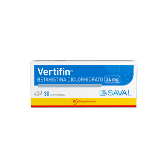 Vertifin 24 mg 30 Comprimidos