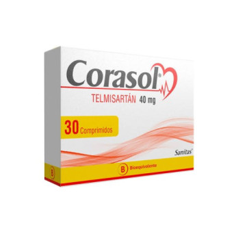Corasol 40 Mg 30 Comprimidos