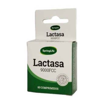Lactasa 9000 FCC 60 Comprimidos SpringLife
