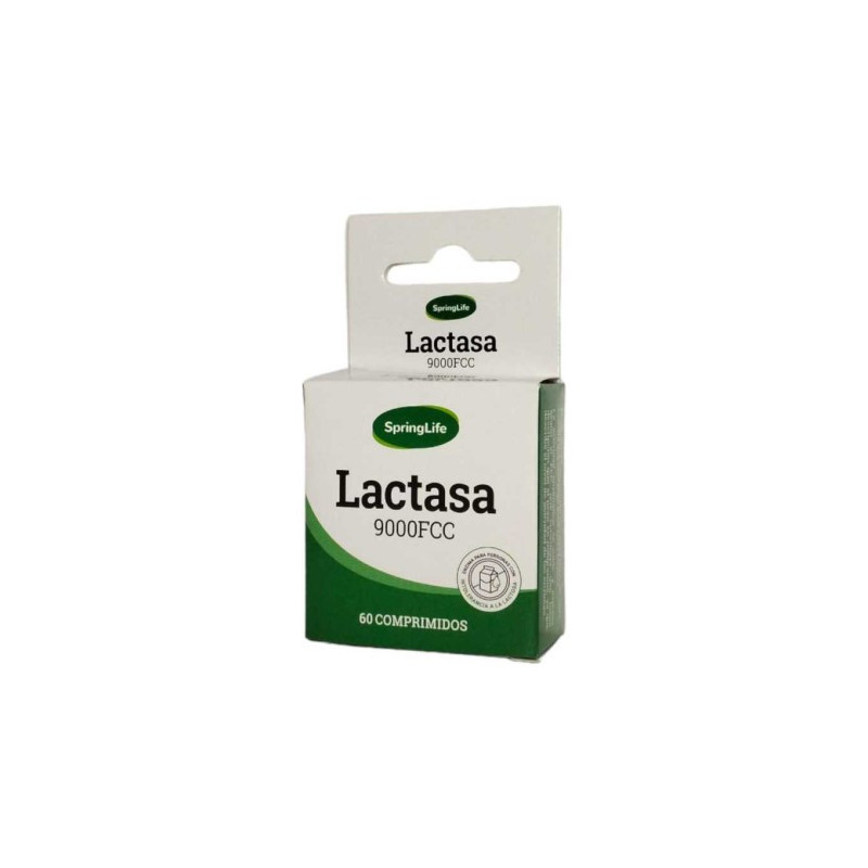 Lactasa 9000 FCC 60 Comprimidos SpringLife