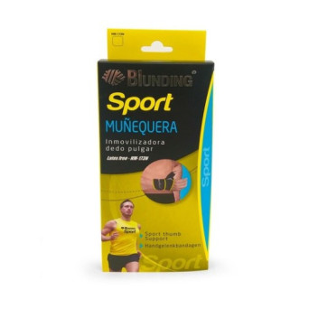 Blunding Muñequera Inmovilizadora Dedo Pulgar Con Ferula Talla M