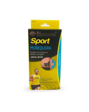 Blunding Muñequera Inmovilizadora Dedo Pulgar Con Ferula Talla M