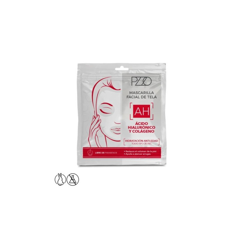 Petrizzio Mascarilla Facial Ac. Hialuronico Y Colageno Hidratacion Anti-Edad