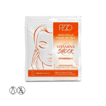Petrizzio Mascarilla Facial Vitamina C Antioxidante