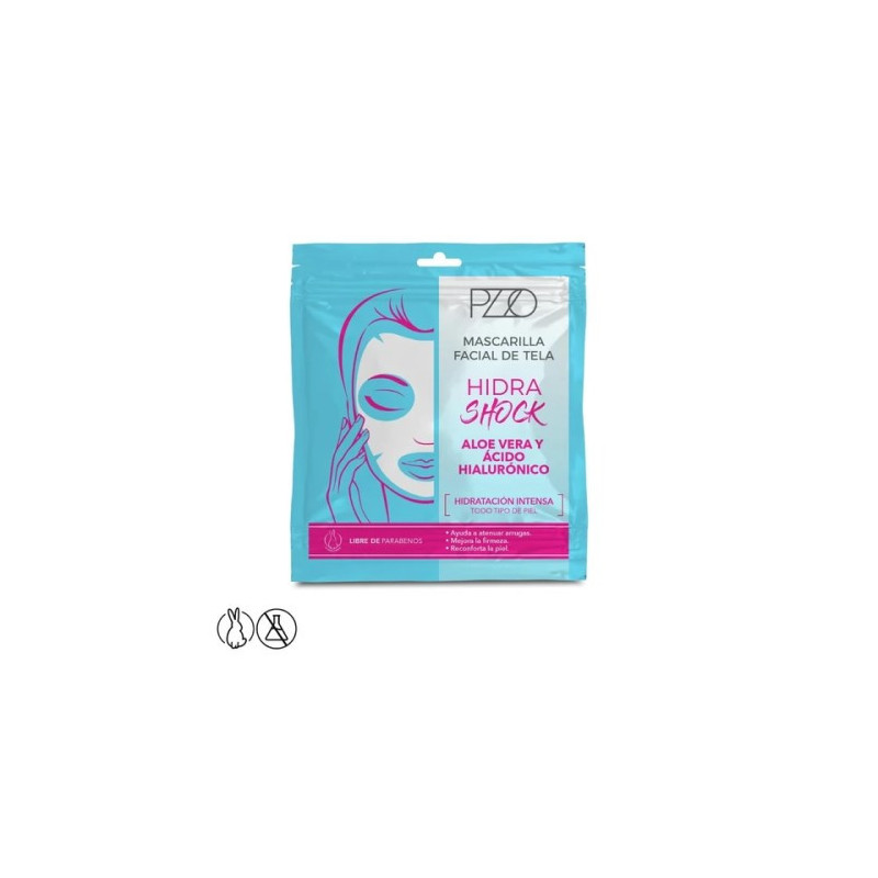 Petrizzio Mascarilla Facial Aloe Vera/Ac. Hialuronico Hidratacion Intensa