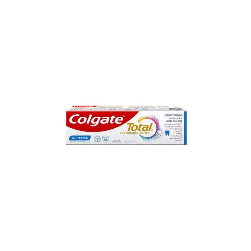 Colgate Pasta Dental Total Prevencion Activa Whitening 90 G