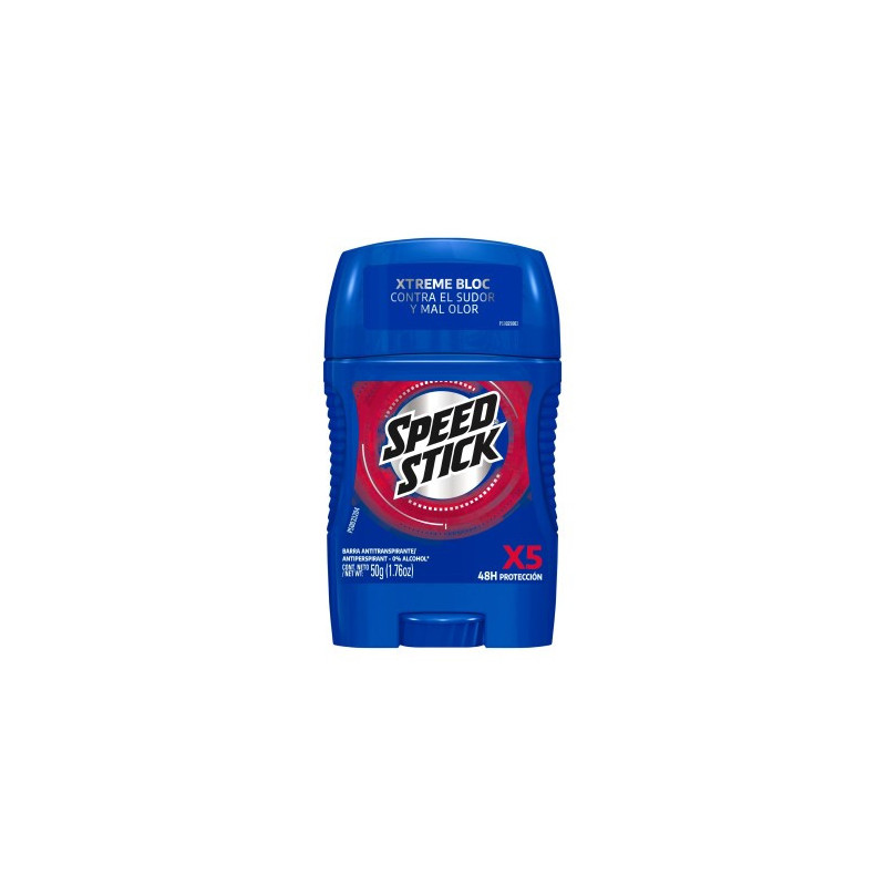 Speed Stick Barra Antitranspirante X5 50 g.   VENCE 12/2026   STOCK 2