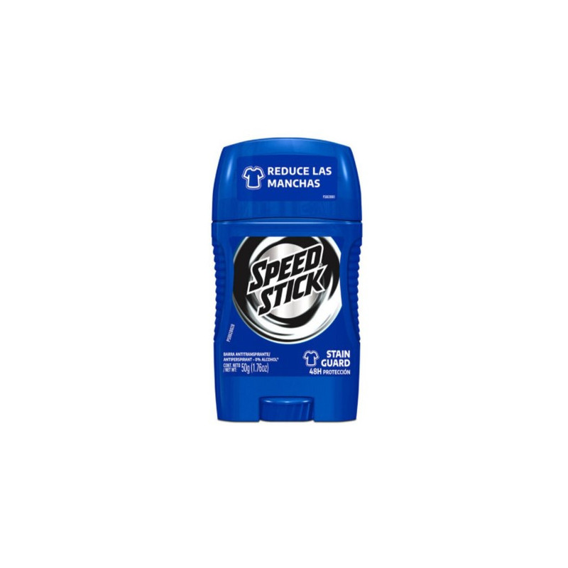 Speed Stick Barra Antitranspirante Stain Guard 50 g.   VENCE 12/2026   STOCK 1
